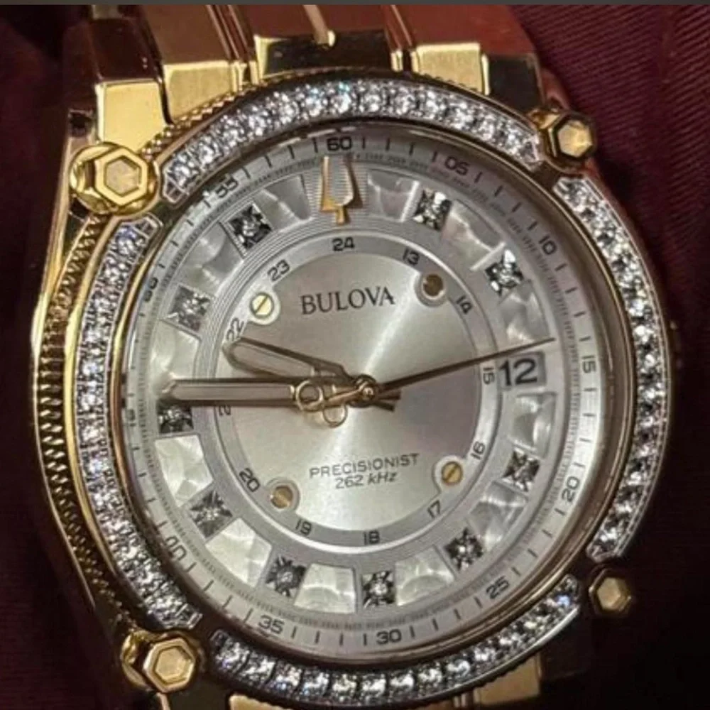 Bulova Precisionist Champlain Diamond men's watch